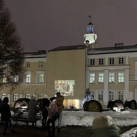 🍿 Отличная идея на вечер 30 декабря в Витебске : Уличный сеанс кинофильмов